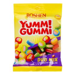 Желейні цукерки Yummi Gummi Duo Mix 70 г Рошен
