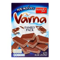 Вафлі-міні з молочним кремом 260г VARNA