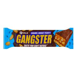Батончик Gangster з арахісом, нугою та карамеллю 50г РИФ