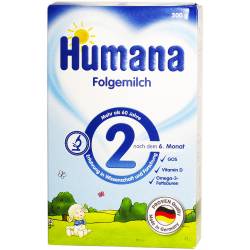 Молочна суміш Humana -2 з пребіотиком 300г Humana