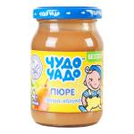 Пюре з 4 місяців Яблуко-груша без цукру 170г (с/б) "Чудо-Чадо" Україна