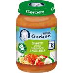 Рагу овочеве зі спагетті та сиром моцарелла в томатному соусі 190г Gerber