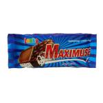 Морозиво брикет "Maximuse" з печивом у конд. глазурі 90г ТМ Ласка