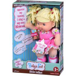 71230-1 Лялька BABY'S FIRST Little Talker Навчайся говорити (блондинка)