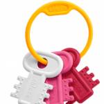 63216.10 Іграшка-брязкальце "Ключики", рожева Фото 1