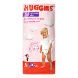Підгузки - трусики дитячі Huggies Pant (6) Girl D Low Mega RH 44x2