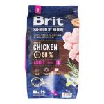 Сухий корм для маленьких порід собак Brit Premium Adult S 3 кг