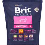 Сухий корм для маленьких порід собак Brit Premium Adult S 1 кг Фото 2