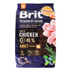 Сухий корм для дорослих собак середніх порід Brit Premium Adult 3 кг