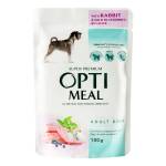 Корм захист імунітету для собак з кролем та чорницею 100г Opti meal