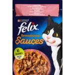 Корм для котів Felix Лосось з креветками, гриль у соусі 85г Фото 4