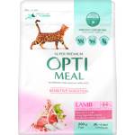 Корм для котів чутливе травлення з ягням 200г Opti meal Фото 3