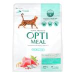 Корм д/стерилізованих котів з індичкою 200г Opti meal Фото 1