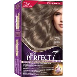 Wella Color Perfect Крем-фарба для волосся 7/18 Холодний перламутровий блонд