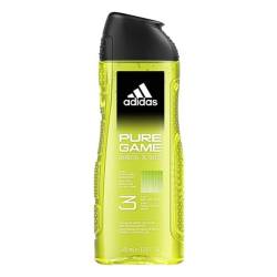 Adidas Гель для душу-шампунь 3 в 1 Pure Game  400 мл
