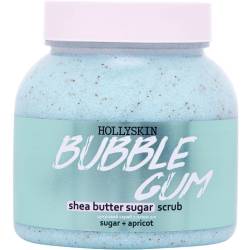 Hollyskin Цукровий скраб з олією ши і перлітом Bubble Gum