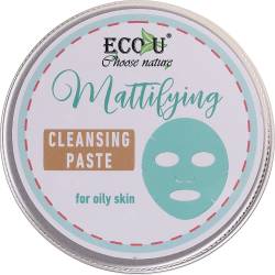 Eco U Mattifying For Oily Skin Паста для очищення обличчя 200 мл