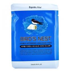 Farm stay Маска для обличчя тканинна з екстрактом ластівчиного гнізда 23 мл (Mask Sheet Bird'S Nest