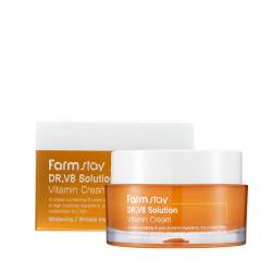 Farm stay Крем для обличчя Вітамінний 50 мл DR.V8 Solution Vitamin Cream