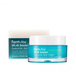 Farm stay Крем для обличчя з гіалуроновою кислотою 50 мл DR.V8 Solution Hyaluronic Acid Cream