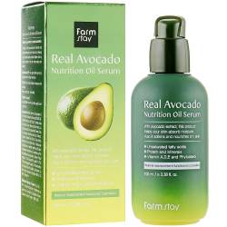 Farm stay Сироватка для обличчя Живильна з олією авокадо 100 мл Real Avocado Nutrition Oil Serum