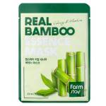 Farm stay Маска для обличчя тканинна "Бамбук" 23 мл (Real Bamboo Essence Mask)