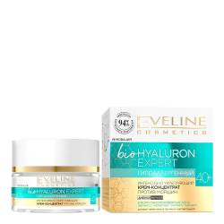 Eveline Bio Hyaluron Expert Крем-концентрат для обличчя проти зморшок інтенсивно зміцнюючий 40+ 50мл
