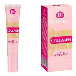 Dermacol Collagen Plus Крем для повік та губ омолоджуючий 15 мл