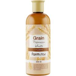 Farm stay Емульсія для обличчя з екстрактами паростків пшениці Grain Premium White Emulsion