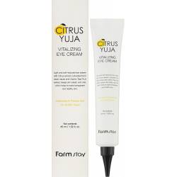 Farm stay Крем для шкіри навколо очей з екстрактом цитруса Citrus Yuja Vitalizing Eye Cream