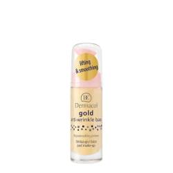 Dermacol База під макіяж омолоджуюча з Активним золотом (помпа) Make-Up Base Gold Anti-Wrinkle 20 мл