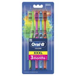Oral-B Зубна щітка Colors 40 середня 4 шт