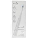 Vega Електрична  звукова зубна щітка на 5 режимів чищення VT-600 W (біла)