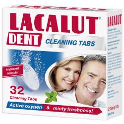 Lacalut Таблетки для очистки зубних протезів 32 шт