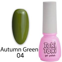 Toki-Toki Гель-лак Autumn Green AG04