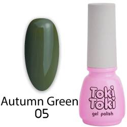 Toki-Toki Гель-лак Autumn Green AG05
