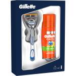 *Н-р Gillette FUSION (бритва з 1 змiн кас + гель д/гоління Hydra Gel SensSkin 75мл)