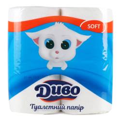 Туалетний папір Диво Soft 4 рул