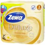 Туалетний папір Zewa Deluxe Spa Шампань аромат 4шт 3шар.*