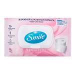 Вологий туалетний папір SMILE Fresh/Sensitive 44шт з клапаном Фото 1