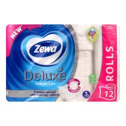 Туалетний папір Zewa Deluxe білий 12шт 3шар