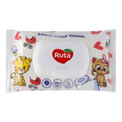 Вологий туалетний папір Ruta Selecta 40шт