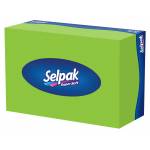 Серветки в коробці Selpak Mini Mix 3шар 70шт Фото 3