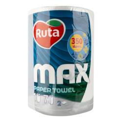 Рушники паперові Ruta MAX 1шт 2шар (350 відривів)