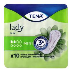 Прокладки урологічні д/жінок Tena Lady Mini 10шт