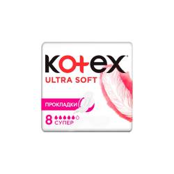 Прокладки Kotex Extra Soft Super д/крит днів 5кр 8шт