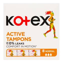 Тампони Kotex Active Normal 8