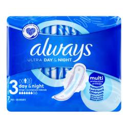 Always Ultra Night Жіночі гігієнічні прокладки з ароматом 7шт