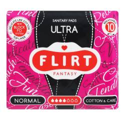 Прокладки Fantasy Flirt Ultra д/крит. днів cotton&care 4кр. 10шт.