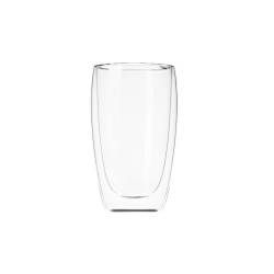 AR2645G Набір чашок Ardesto з подвійними стінками, 450 мл, H 14,5 см, 2 од., боросилікатне скло